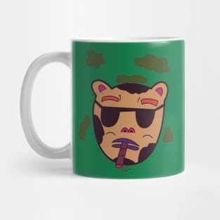 Milk and Honey Bear Smoking Mug